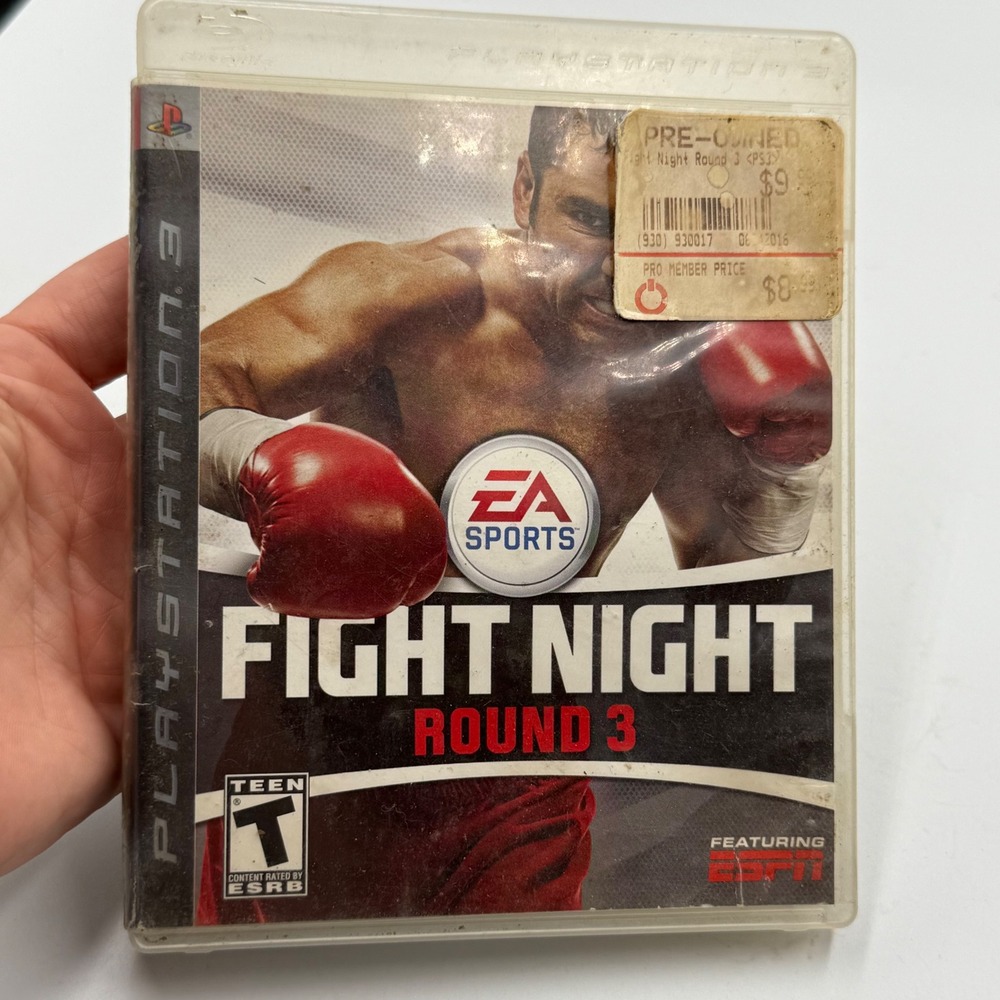 Fight Night Round 3 Sony PlayStation 3, 2006 PS3 Boxing